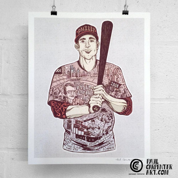 Chase Utley Art for Sale - Pixels