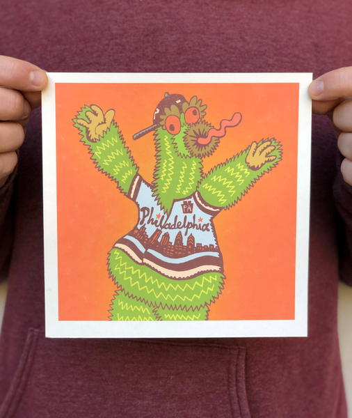 MASCOTS - PHILLY PHANATIC – Shop Paul Carpenter Art